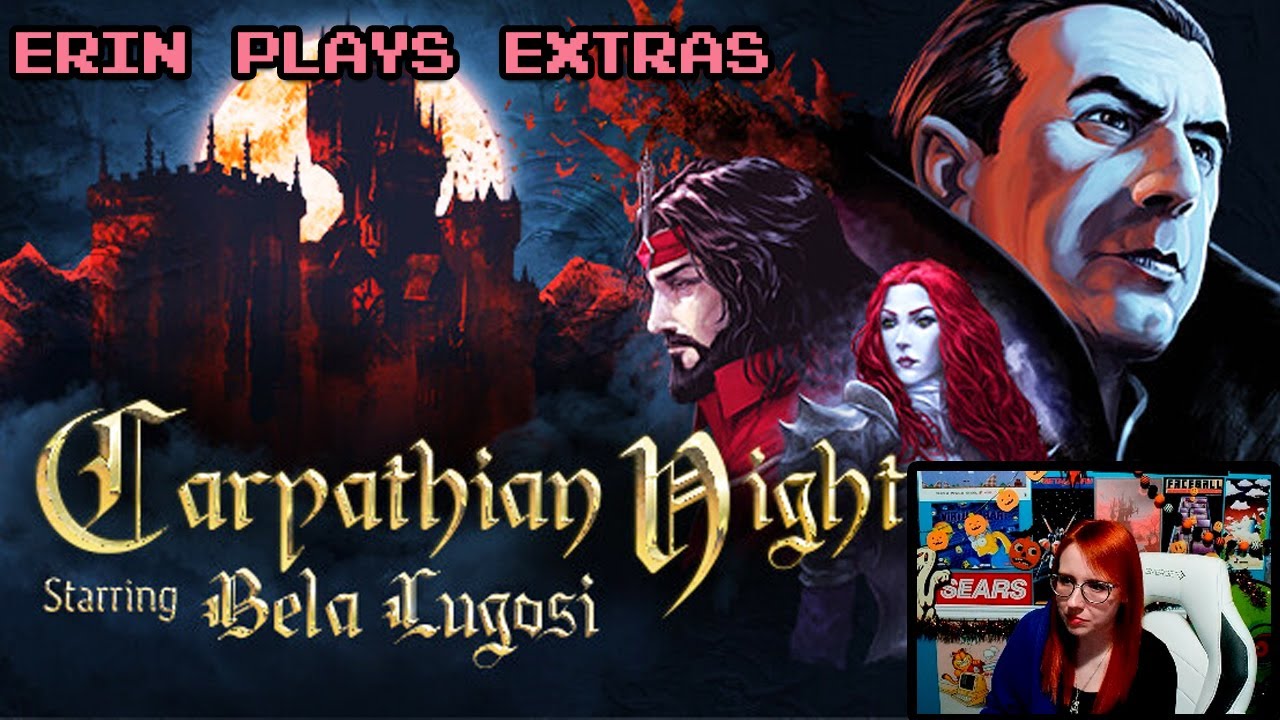 Castlevania inspired game! Carpathian Night (Part 1) - Erin Plays Extras
