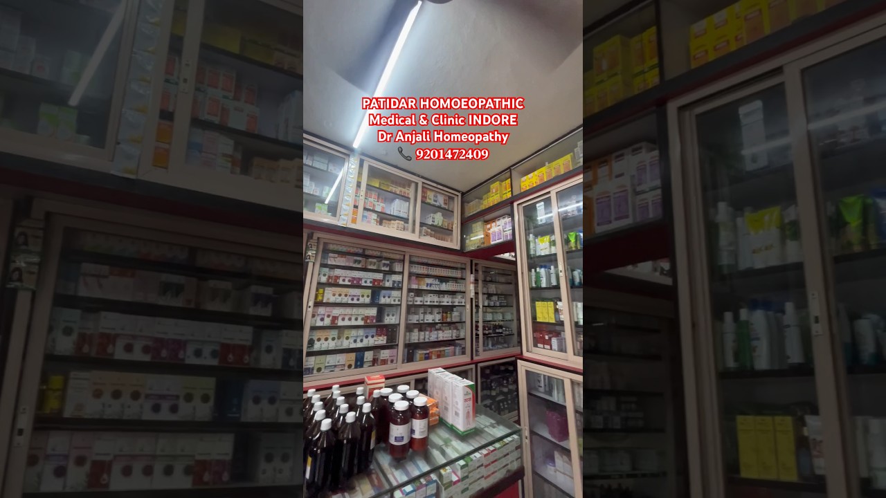 Homeopathic Medical & Clinic INDORE 📍 Dr Anjali homeopathy
