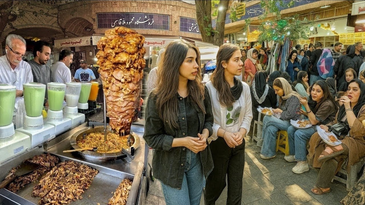 Level 9999🍖 Street Food in IRAN!! the Most Crowded Grand Bazzar in Tehran 🇮🇷