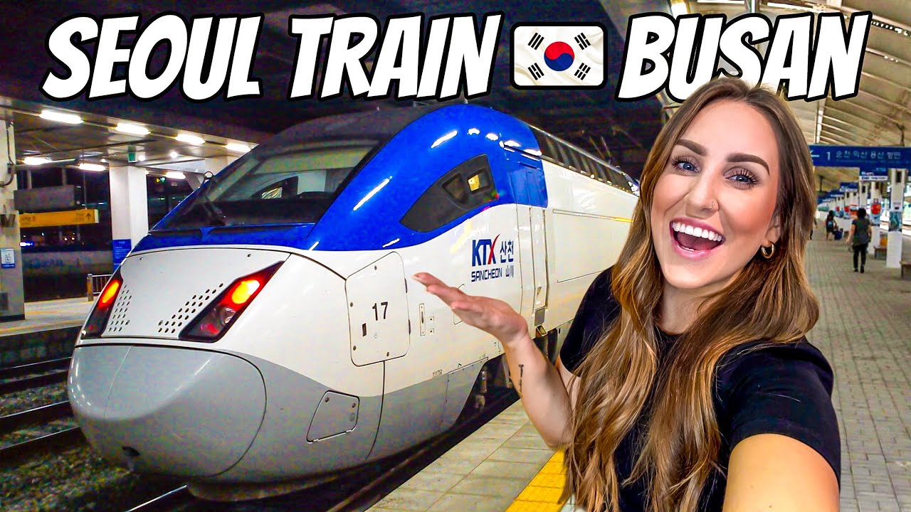 FIRST TIME on Korea’s Fastest Bullet Train 🇰🇷 SEOUL TO BUSAN!