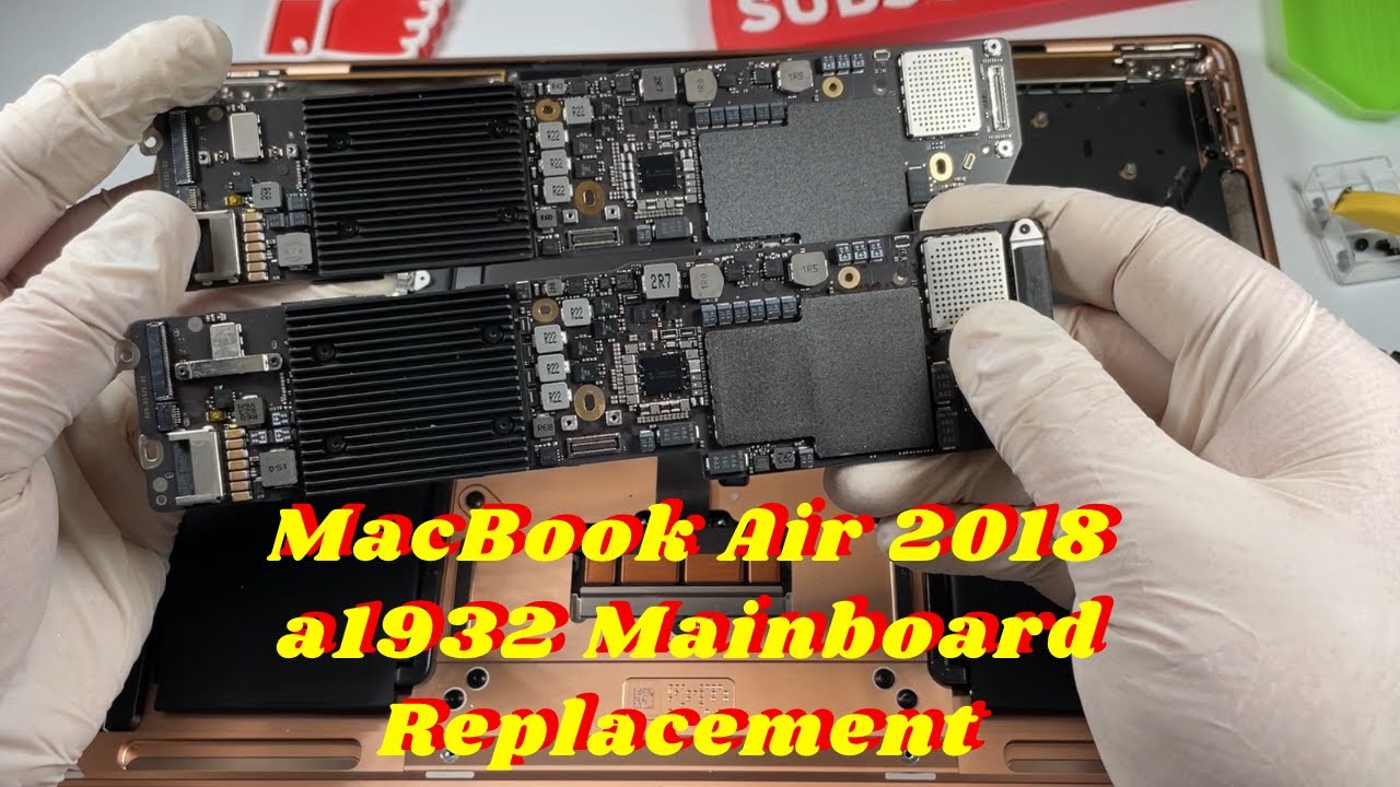 MacBook Air 2018 a1932 Mainboard repair
