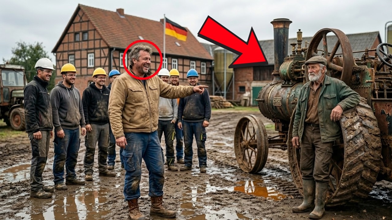 Alle Experten gaben auf – ein alter Mann startete seine Dampfmaschine…