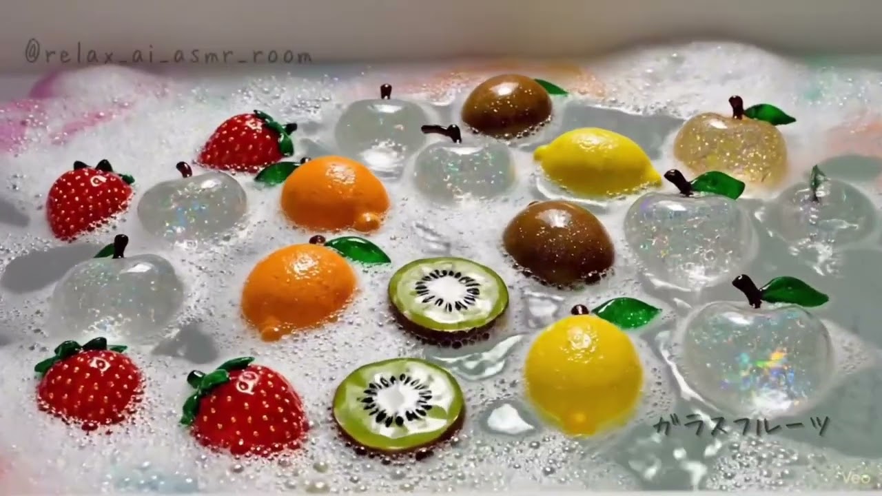 【AI ASMR】どのバスボムのお風呂に入ってみたい?🛀#aiasmr #relaxing #asmr #bathbomb #fantasy 