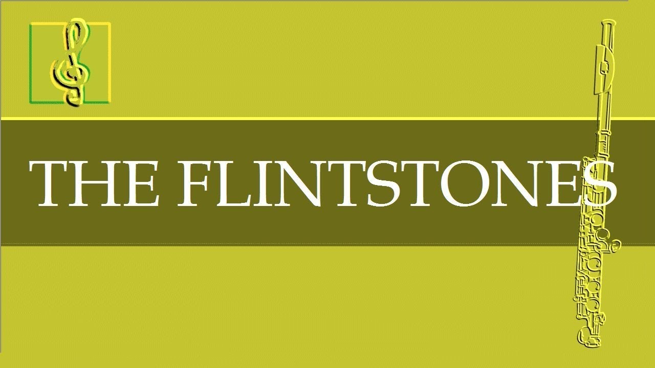 Flute & Guitar Duet - The Flintstones Theme Song (Sheet music)