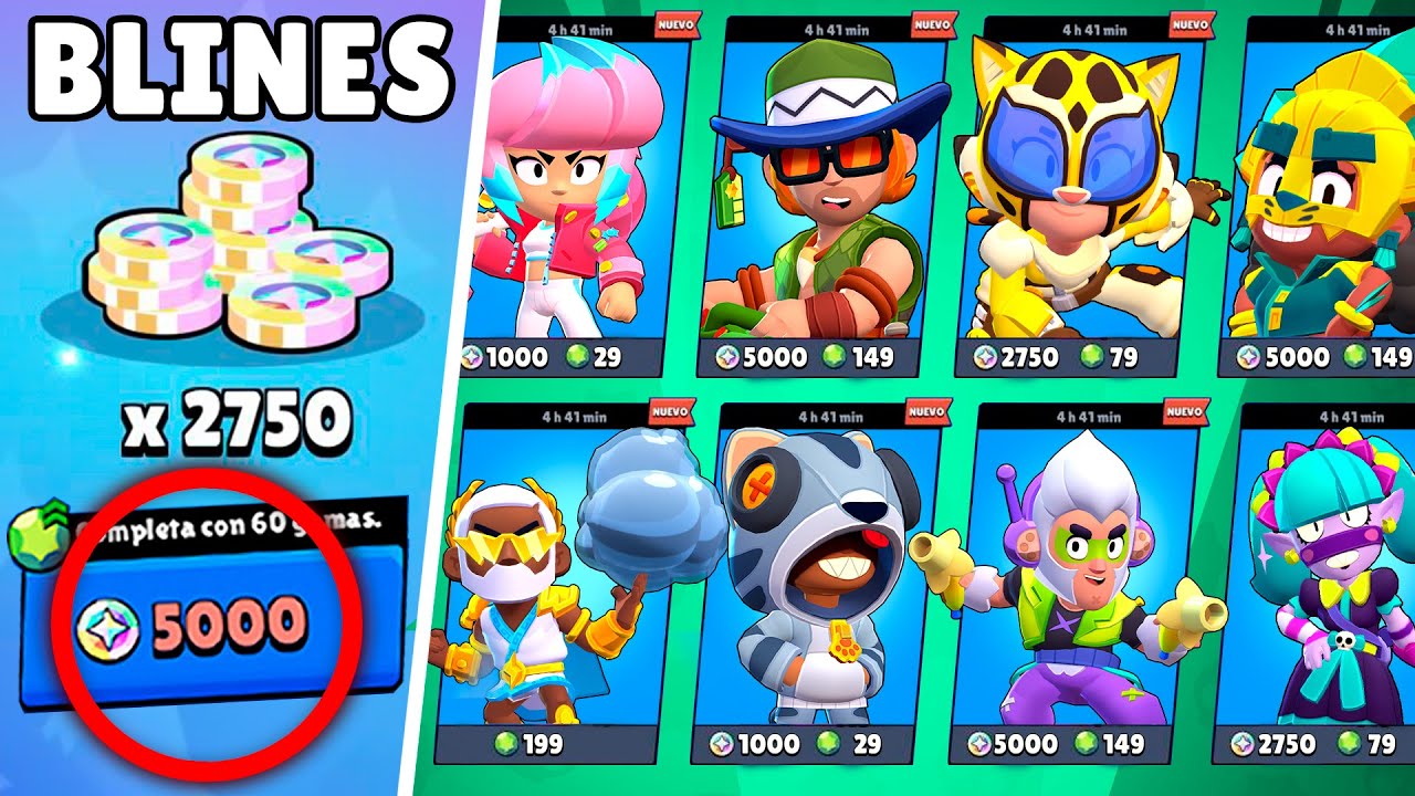 Así son los BLINES para SKINS SIN GEMAS 😎 PRECIOS, FECHAS y NOVEDADES en Brawl Stars 💃🏻 Sneak Peek
