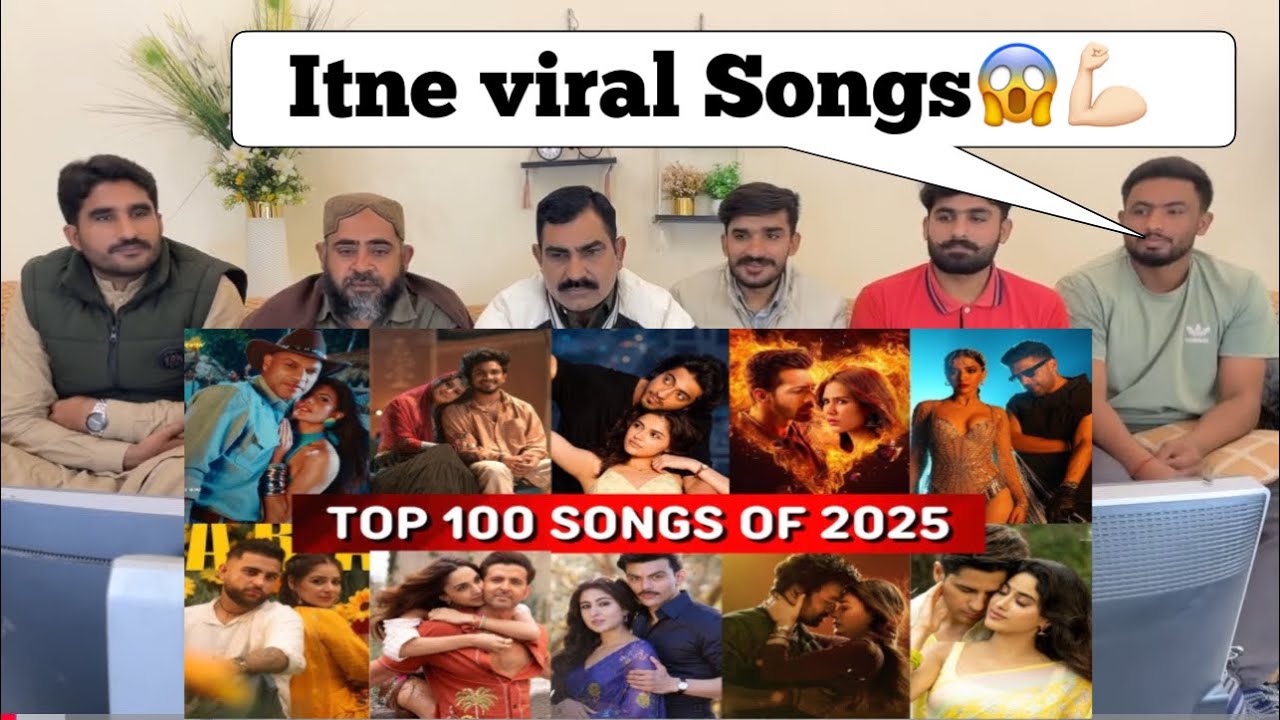 2025's Top 100 Most Viewed Indian Songs on YouTube | Top Indian Songs Of The Year 2025 (Top 100)