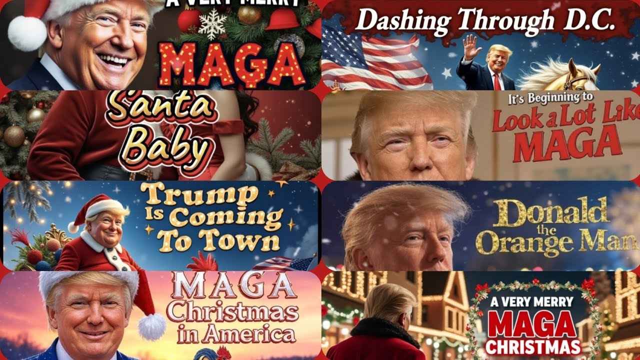 Donald Trump Christmas Songs | MAGA Holiday Music Playlist 2024