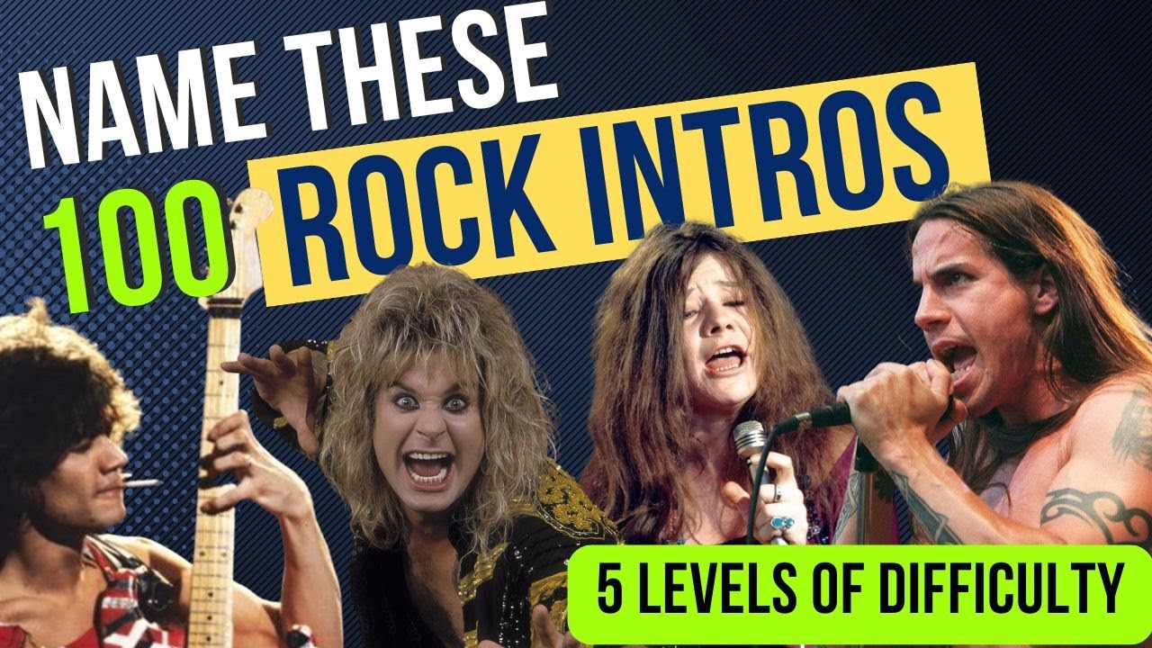 100 Rock Intros Music Quiz