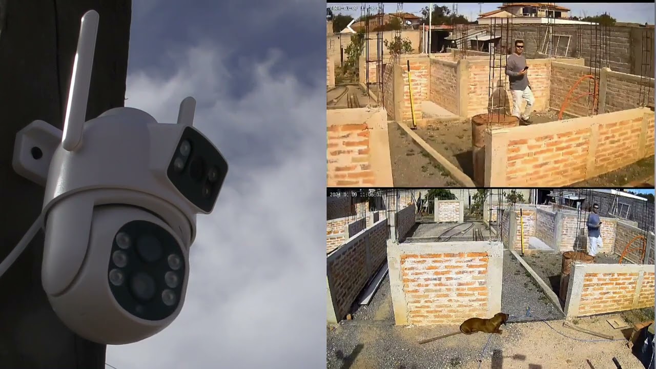 Ojo&reg; 12mp 4k C&aacute;mara Vigilancia Exterior Tres Lentes Zoom 10x