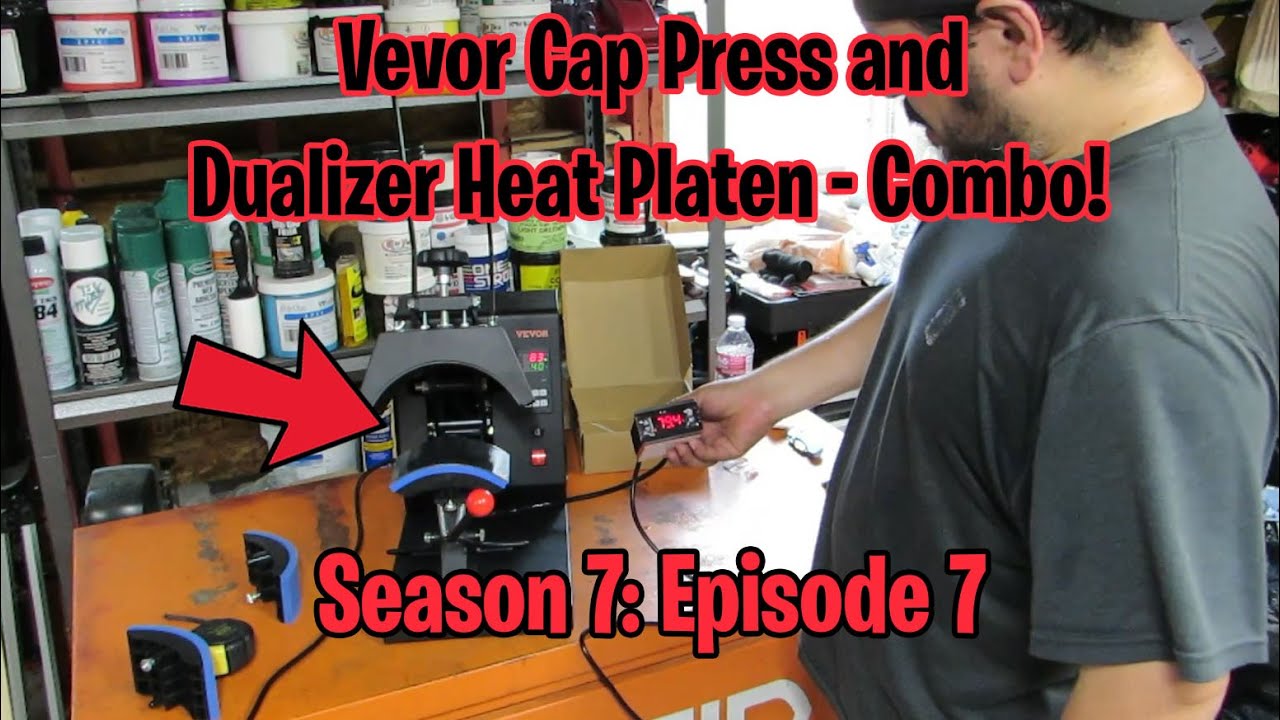 Vevor Cap Press and Dualizer Heat Platen - Ultra Combo (S7; E7)