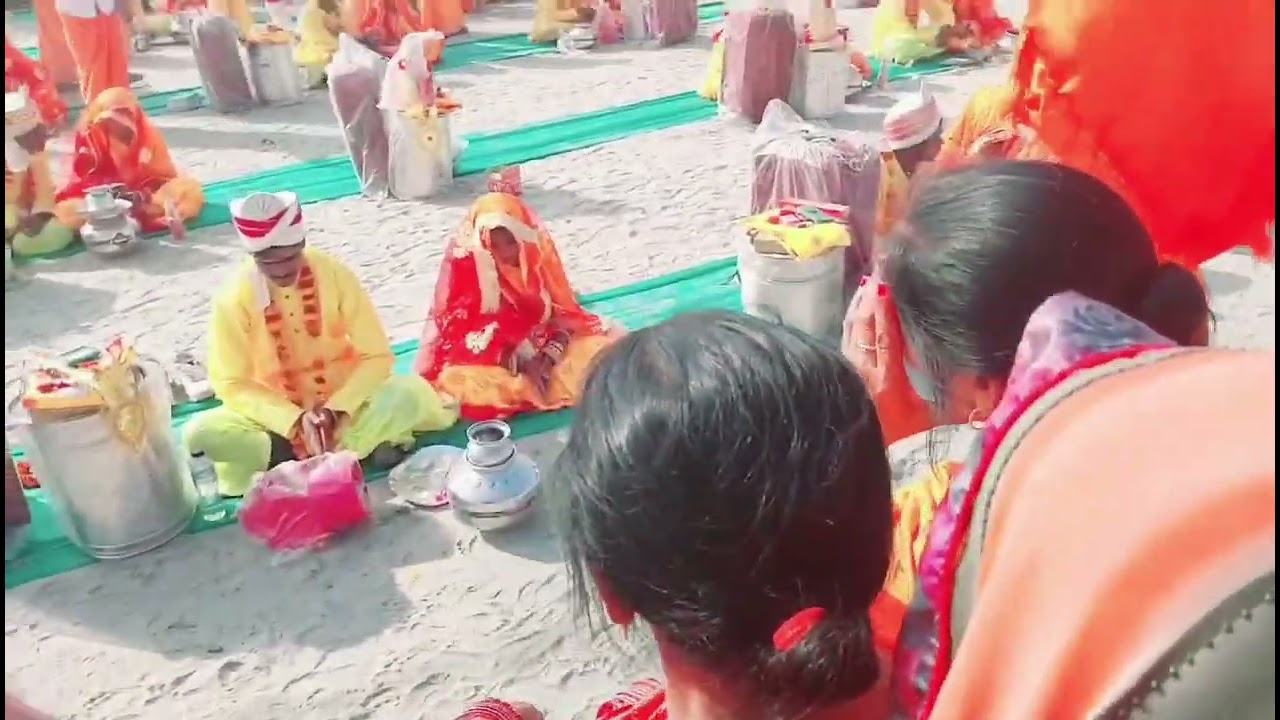 महाकुंभ प्रयागराज में जीयर स्वामी जी के यज्ञ में सामुहिक विवाह सम्पन्न हुआ 🙏