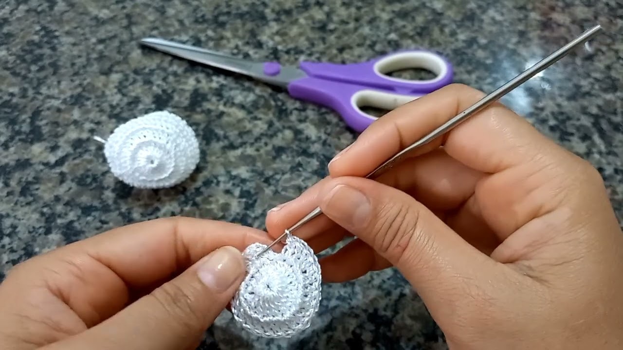 Capinha para botão de fogão/ Passo a passo