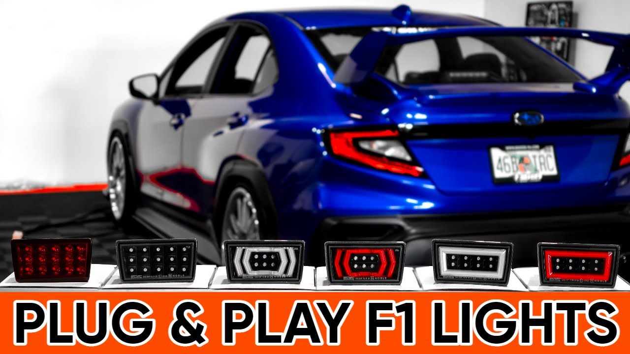 2022 WRX Noble Plug And Play JDM REAR FOG/F1