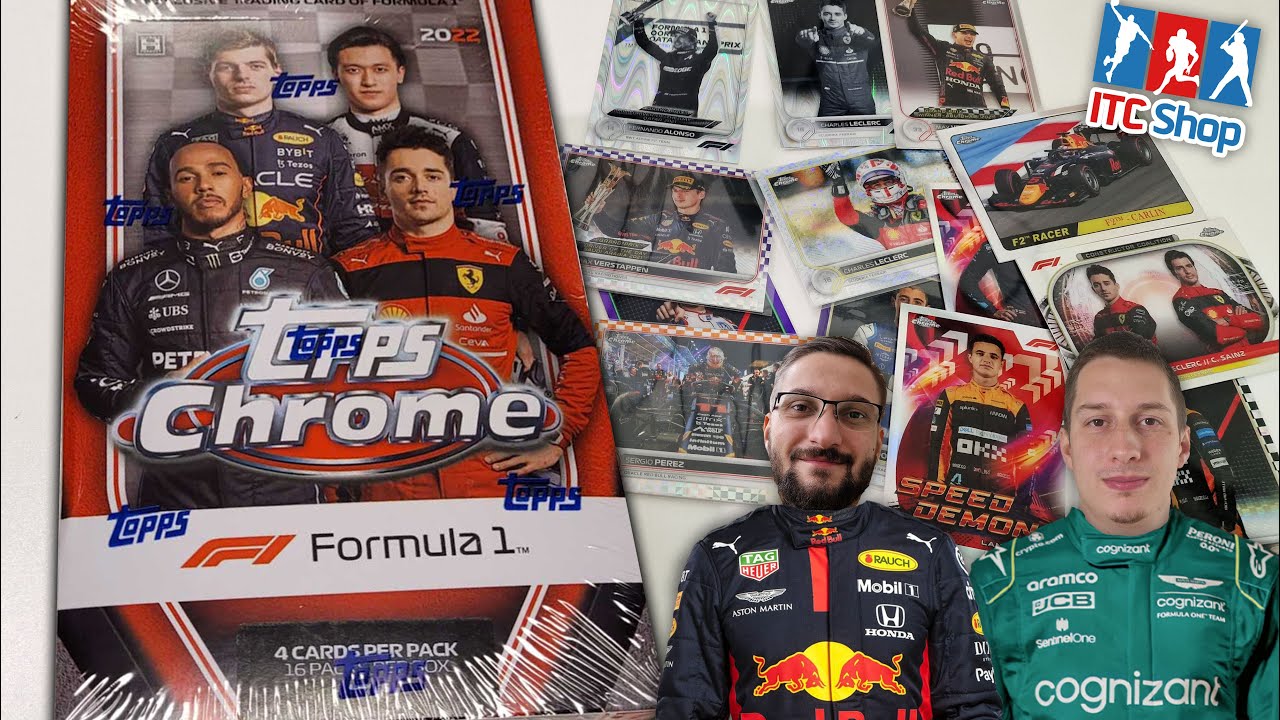 Topps Formula 1 Chrome 2022 LITE Doboz | Közös Bontás