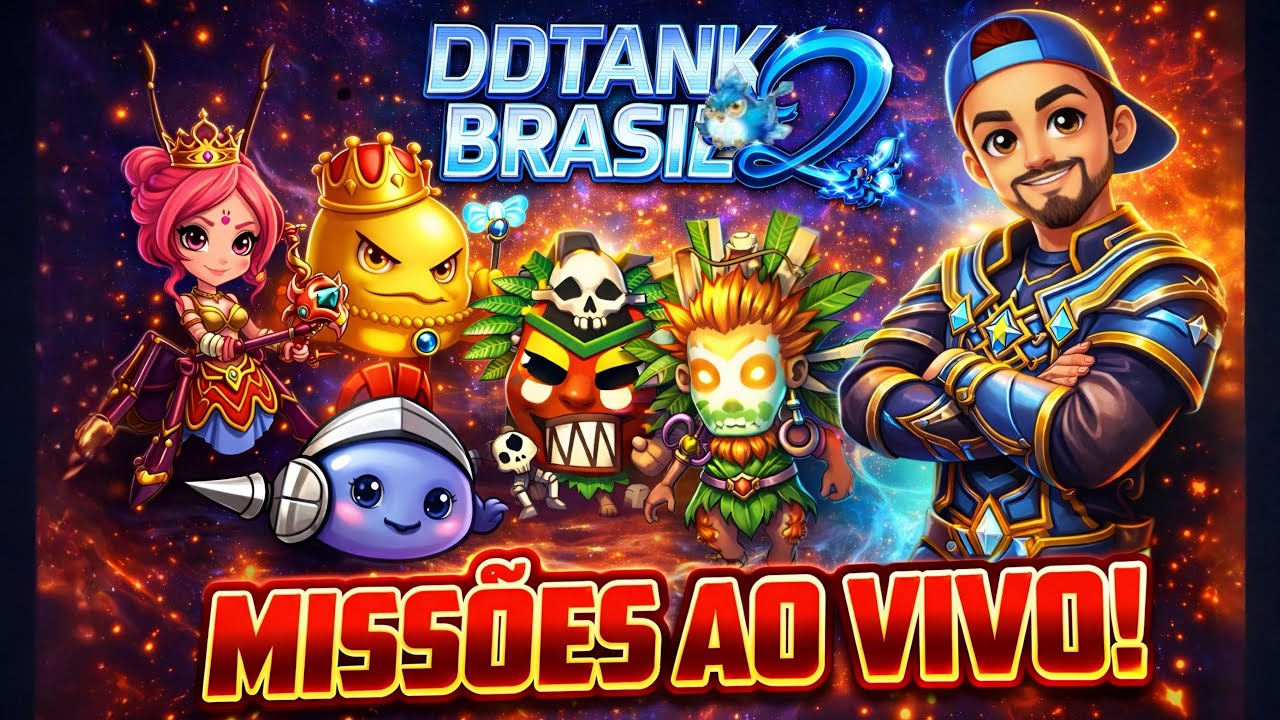 🔥 DDTANK BRASIL 2  🔥 RUSHANDO MISSOES🔥 HALL DA FAMA🔥