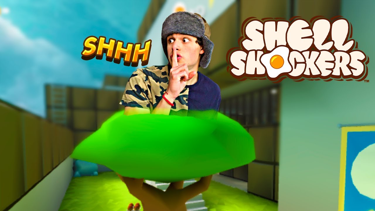 SIENDO CAMPER POR UN DÍA 🤫🌳 / Shell Shockers / chantigg