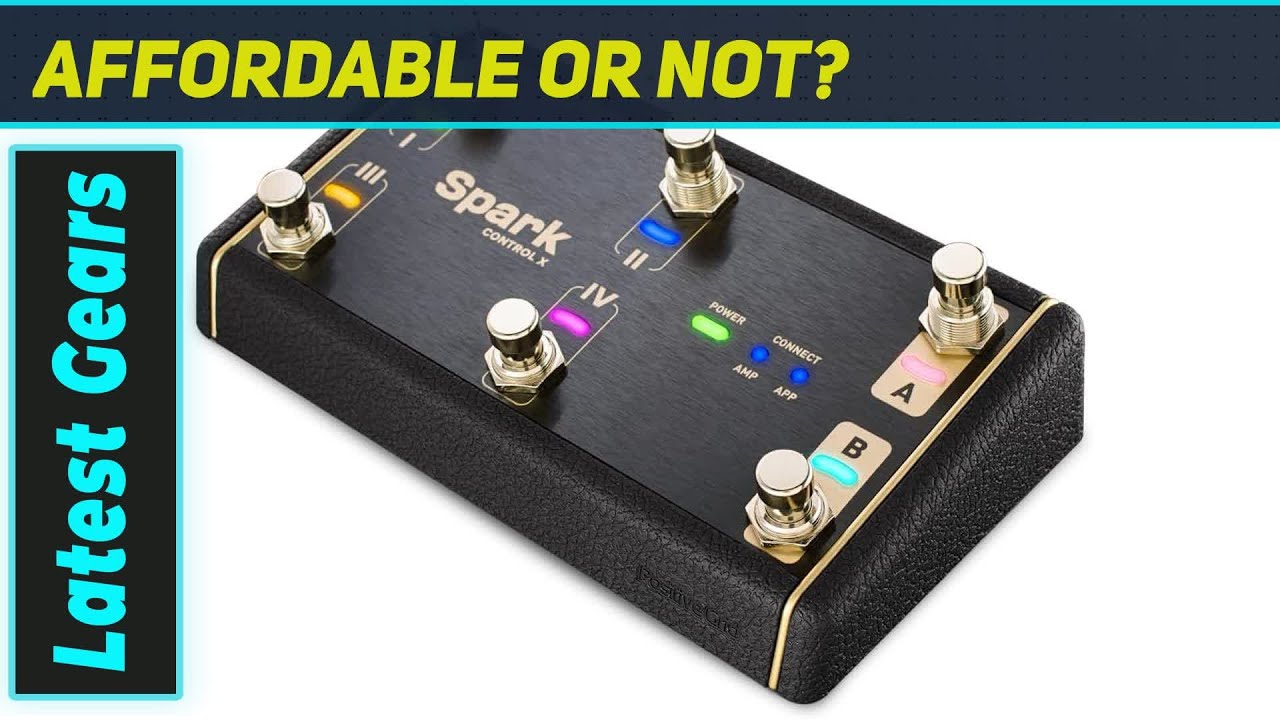 Spark Control X: The Ultimate Wireless Footswitch for Spark Amps