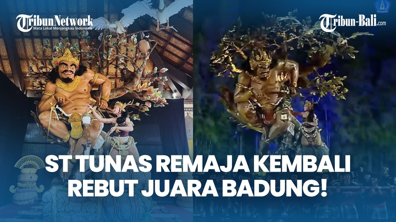 Pertahankan Gelar, ST Tunas Remaja Juara Ogoh-Ogoh Badung Caka Fest 2026  Lewat Karya “Maguru Satua”