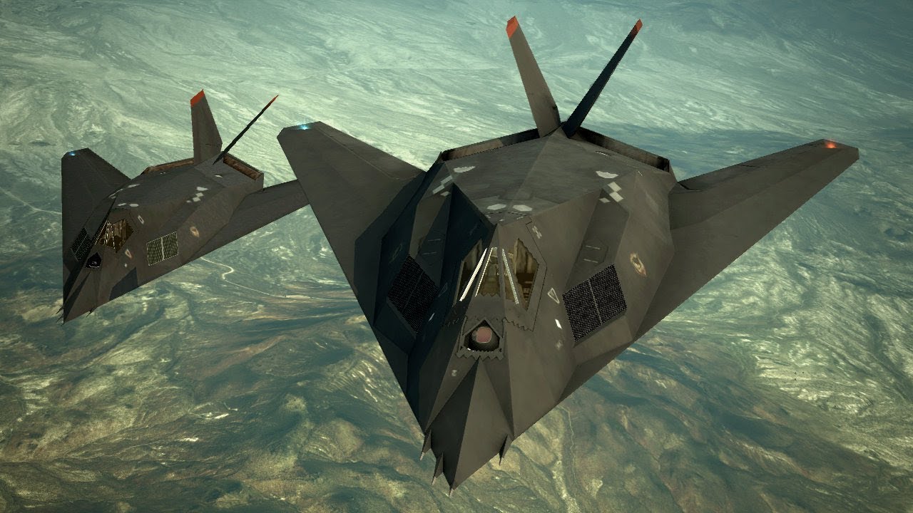 Epic Flyight on F-117 Nighthawk ! Stealth Fighter in HAWX Game