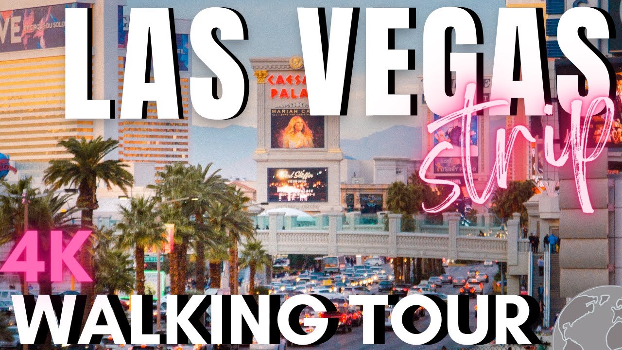 Las Vegas Walking Tour 4K&nbsp;🎰 THE STRIP Virtual Walk 🎲 People Watching- Treadmill Visuals (No Talking)