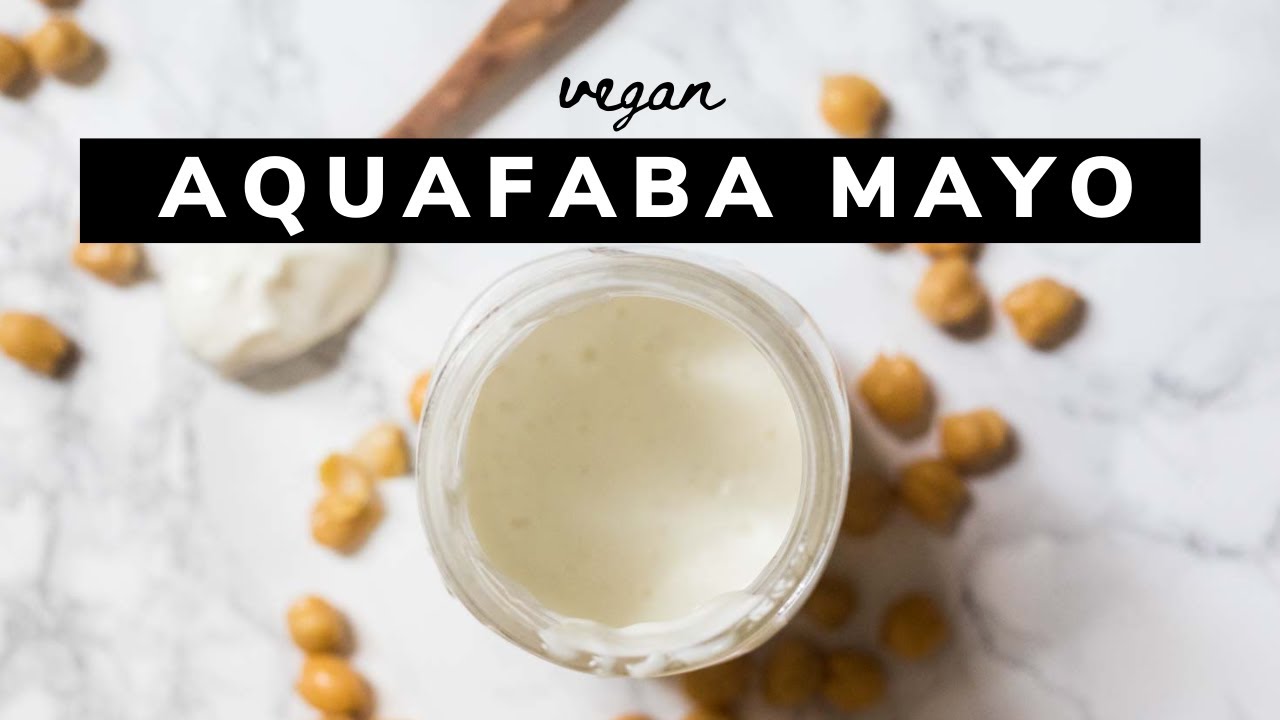 Vegan AQUAFABA Mayo! Make it in a blender | Seitan Beats Your Meat