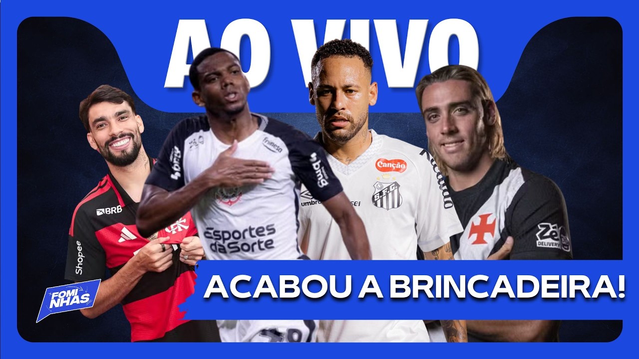 🚨AO VIVO: ESTADUAIS CHEGAM NA RETA FINAL! NEYMAR ESTREIA E FLAMENGO VENCE O CLÁSSICO!