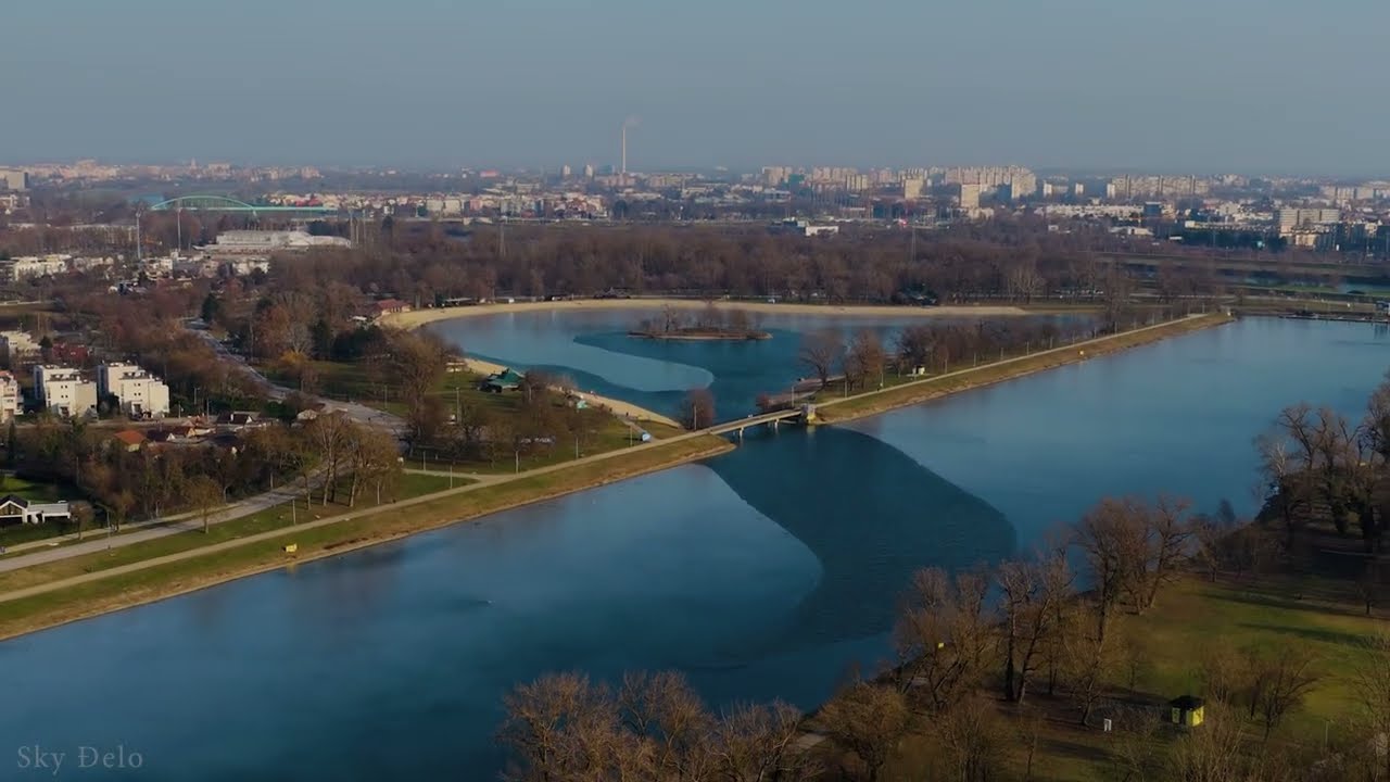 Lake Jarun - WINTER (Dji Mavic 4 pro) 4K