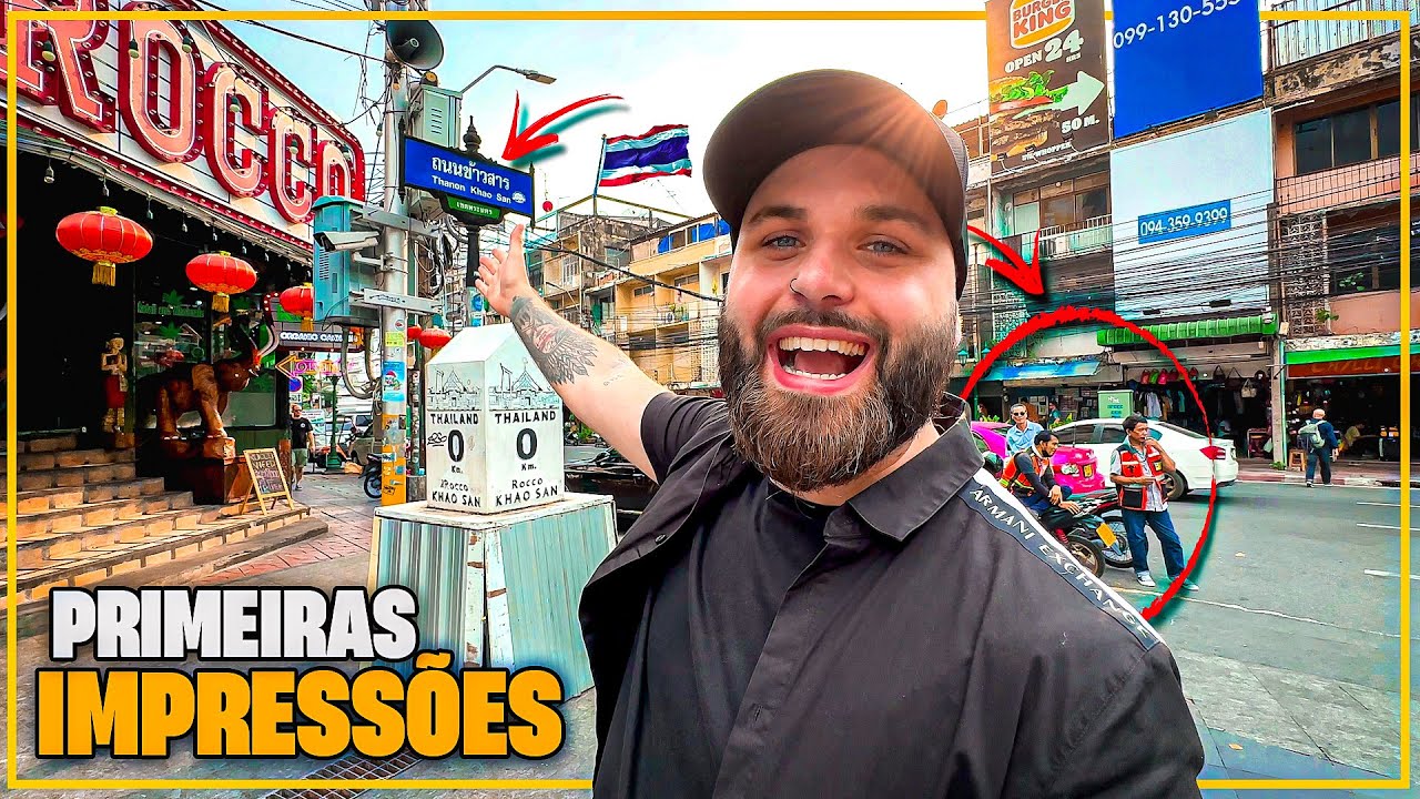 PRIMEIRAS IMPRESSÕES DA TAILÂNDIA: ASSIM É A ÁSIA