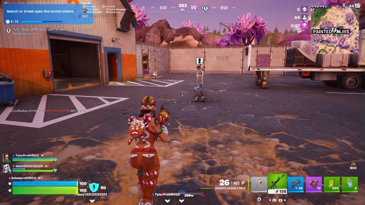 Ginger Brigade Power!! Fortnite C7 S1 Gameplay