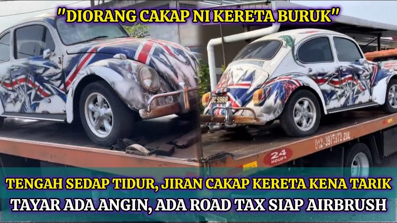 LELAKI B3R4NG VOLKSWAGEN 'UNIK' KENA TARIK PIHAK MAJLIS - 