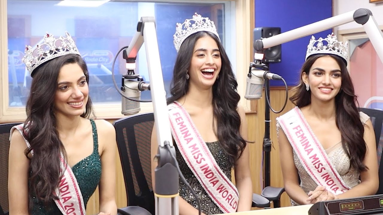 Miss India World Sini Shetty, Rubal Shekhawat, Shinata Chauhan Fun Interview |