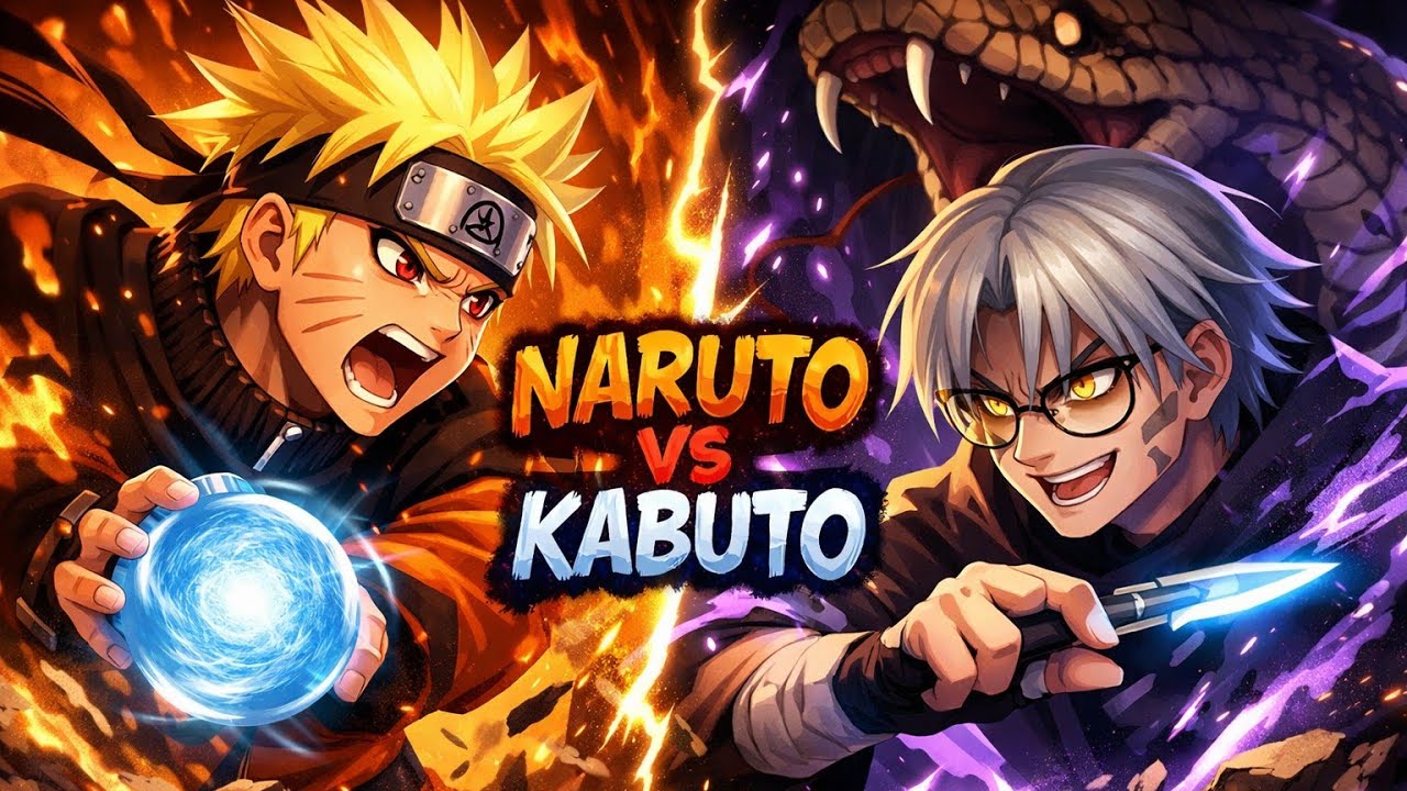  Duelo supremo Kabuto vs Naruto el poder del Rasengan 
