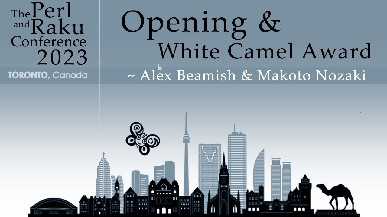 Opening & White Camel Award - Alex Beamish & Nakoto Nozaki - TPRC 2023