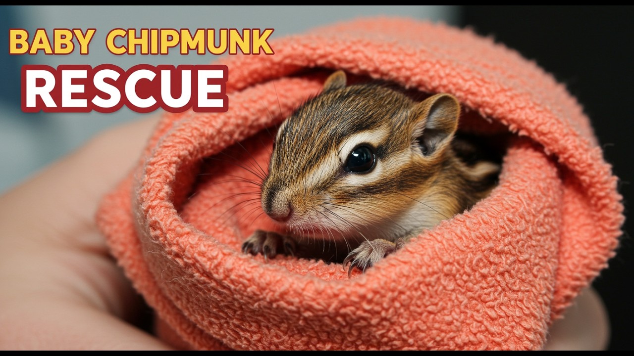 What to Feed a Baby Chipmunk (Step-by-Step Rescue Guide) #chipmunk #babychipmunk #animalsrescue