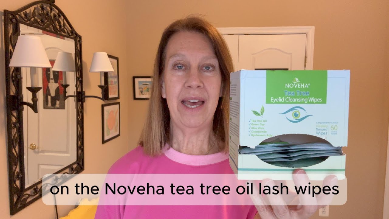 Noveha Tea Tree Eye Lash Wipes