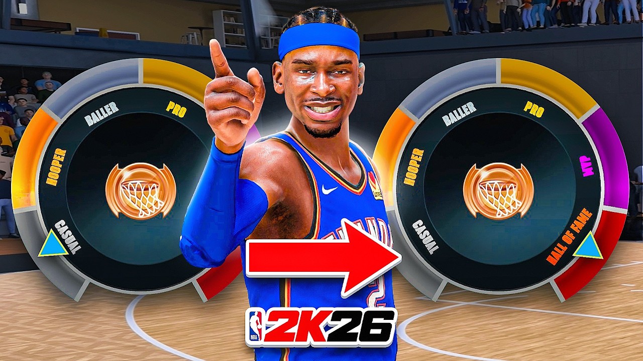 SHAI GILGEOUS-ALEXANDER: ROOKIE to RED PLATE in the RANDOM REC (NBA 2K26)