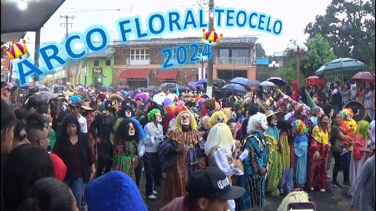 El monumental arco floral de Teocelo 2024