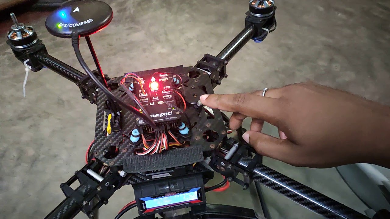 PIXHAWK Hobbywing ESC calibration