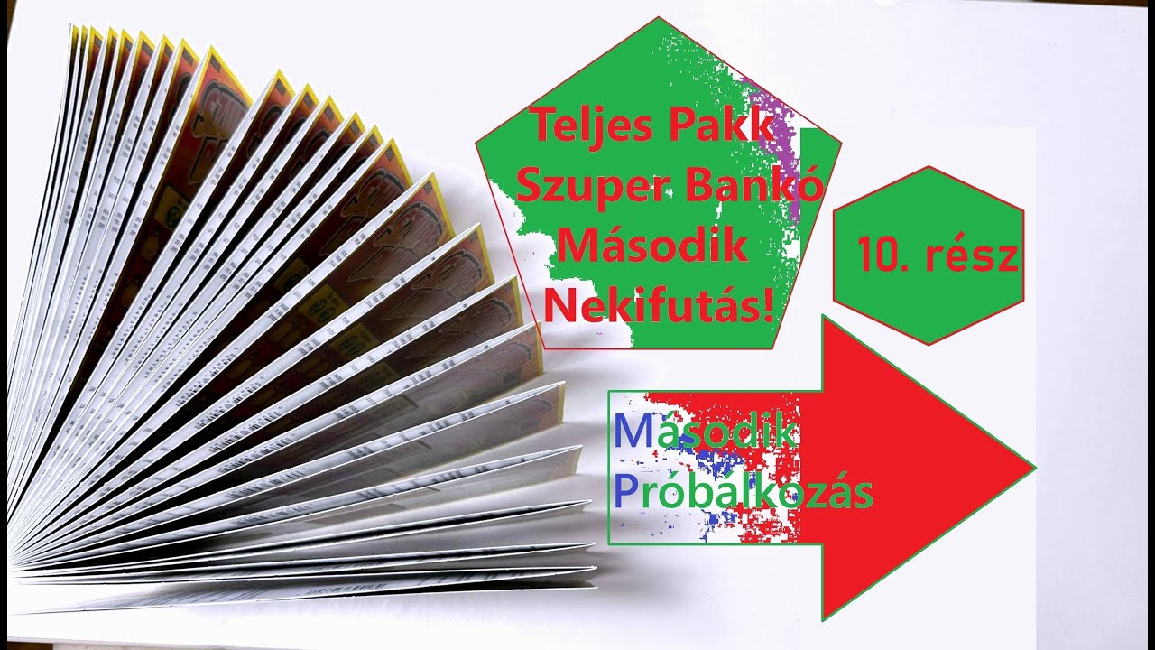 Teljes Pakk Szuper Bankó Kaparás Másodjára By Kaparó Duó / 10. rész