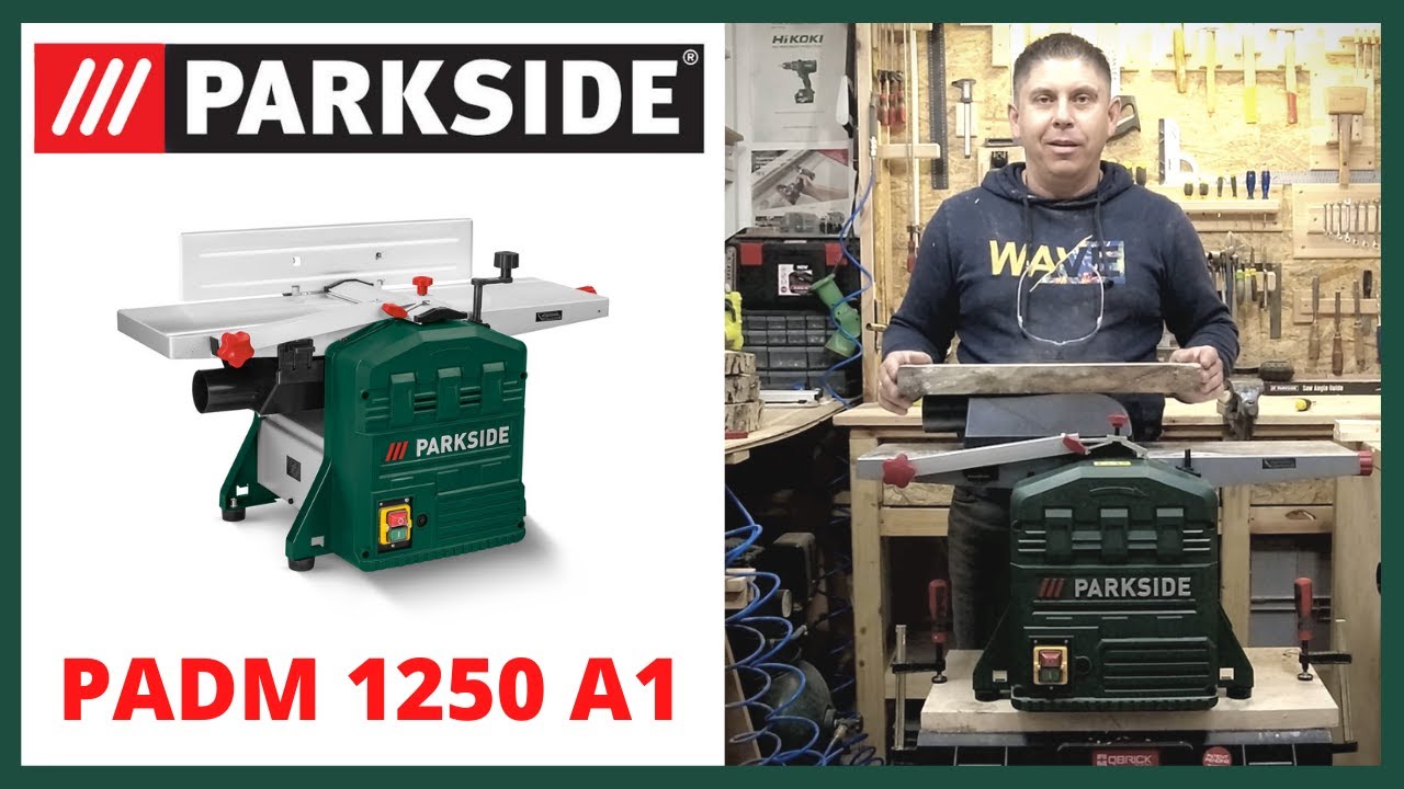 PARKSIDE PADM 1250 A1 - strugarko grubości&oacute;wka dla hobbysty ? - Prezentacja i pierwsze MODYFIKACJE