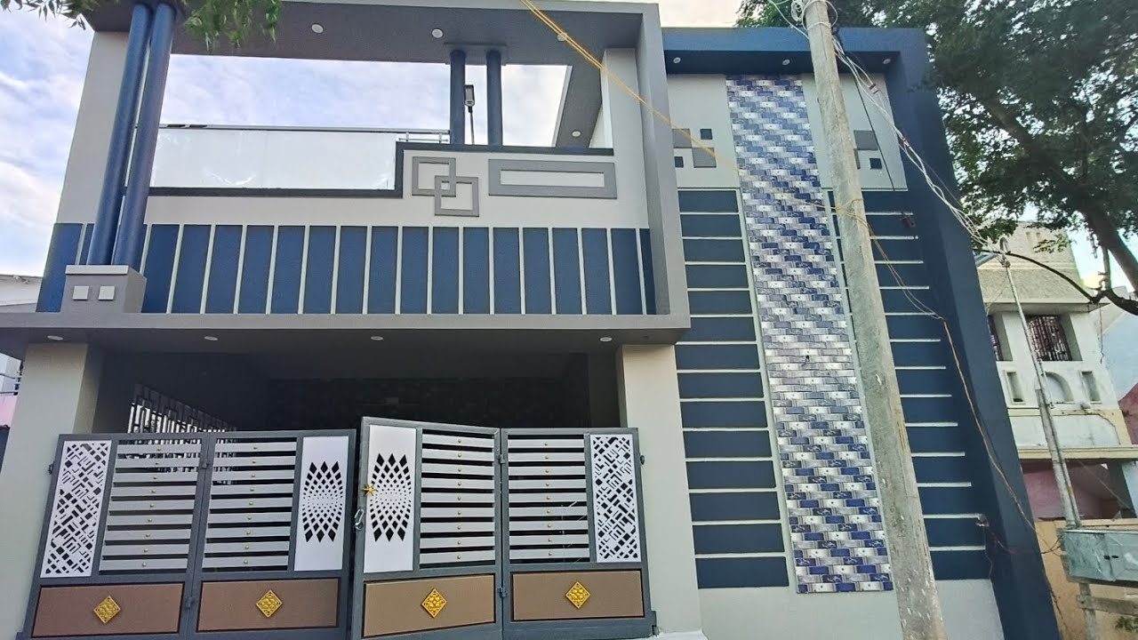 2bhk/1850 இடம்1500 பில்டிங்/ வடக்கு வாசல் அழகான தனி வீடு விற்பனை 🏡👌📞8282828358