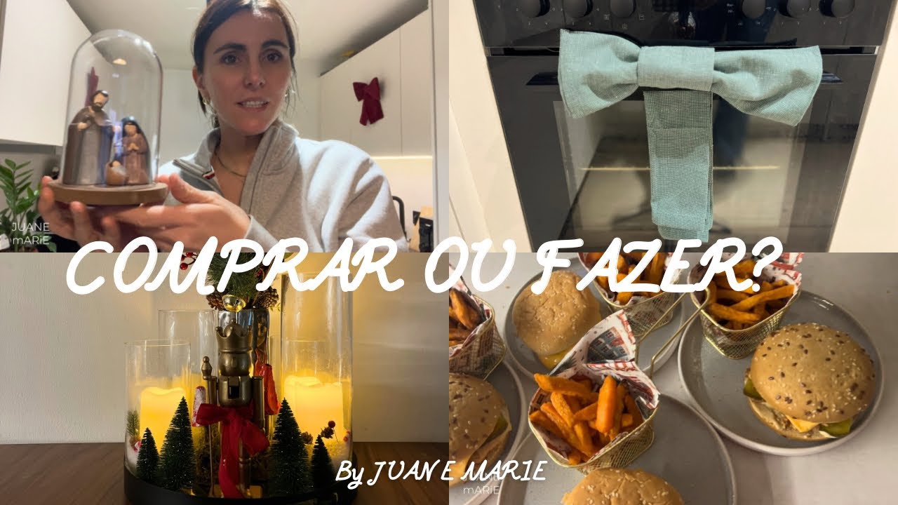Testei Fazer em CASA… e saiu MELHOR do que esperava! #vlogmas #natal #vidareal 