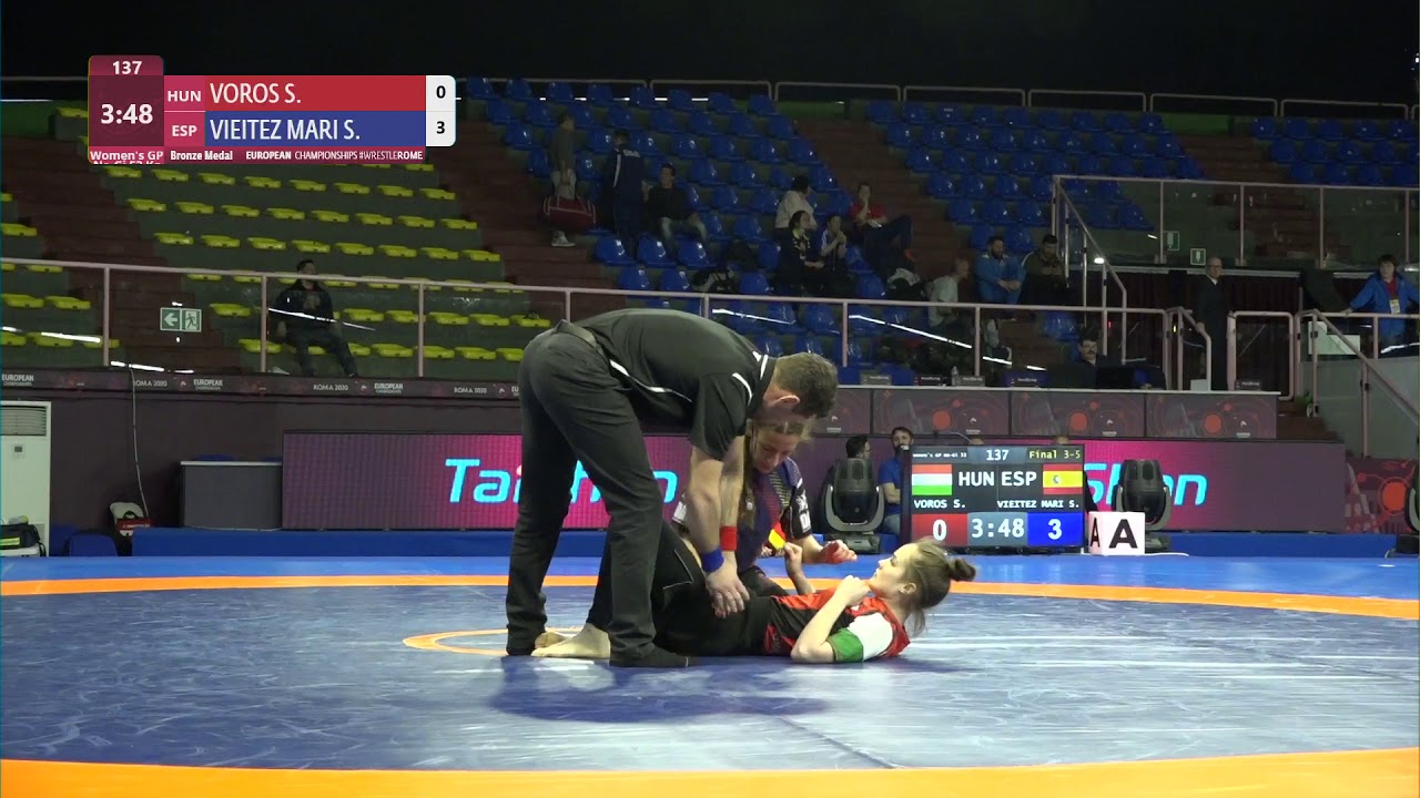 BRONZE Women's GP No-Gi - 53 kg: S. VOROS (HUN) v. S. VIEITEZ MARI (ESP)