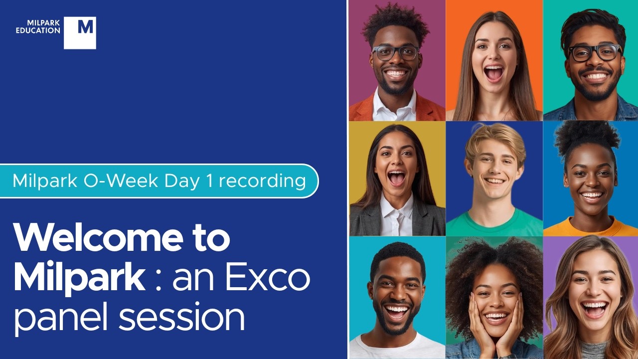 O Week: Day 1: Welcome to Milpark