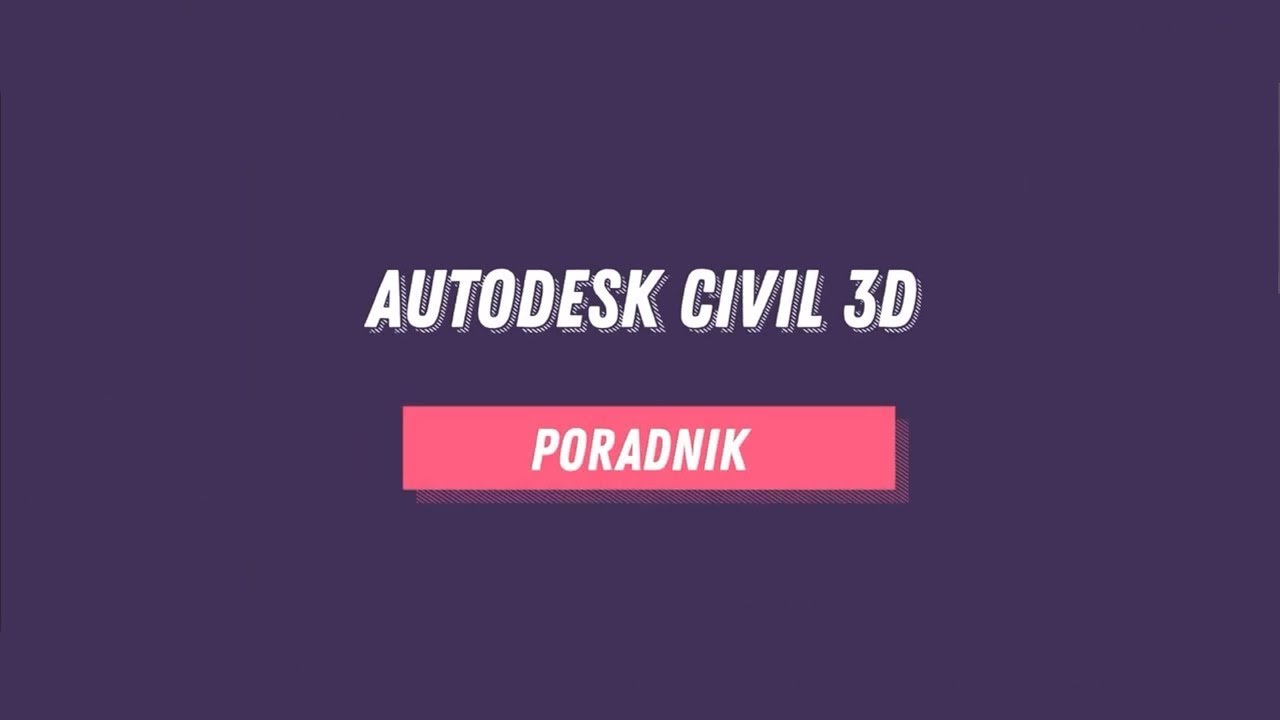 11 Civil 3D Numeryczny Model Terenu Geoportal cz. 2