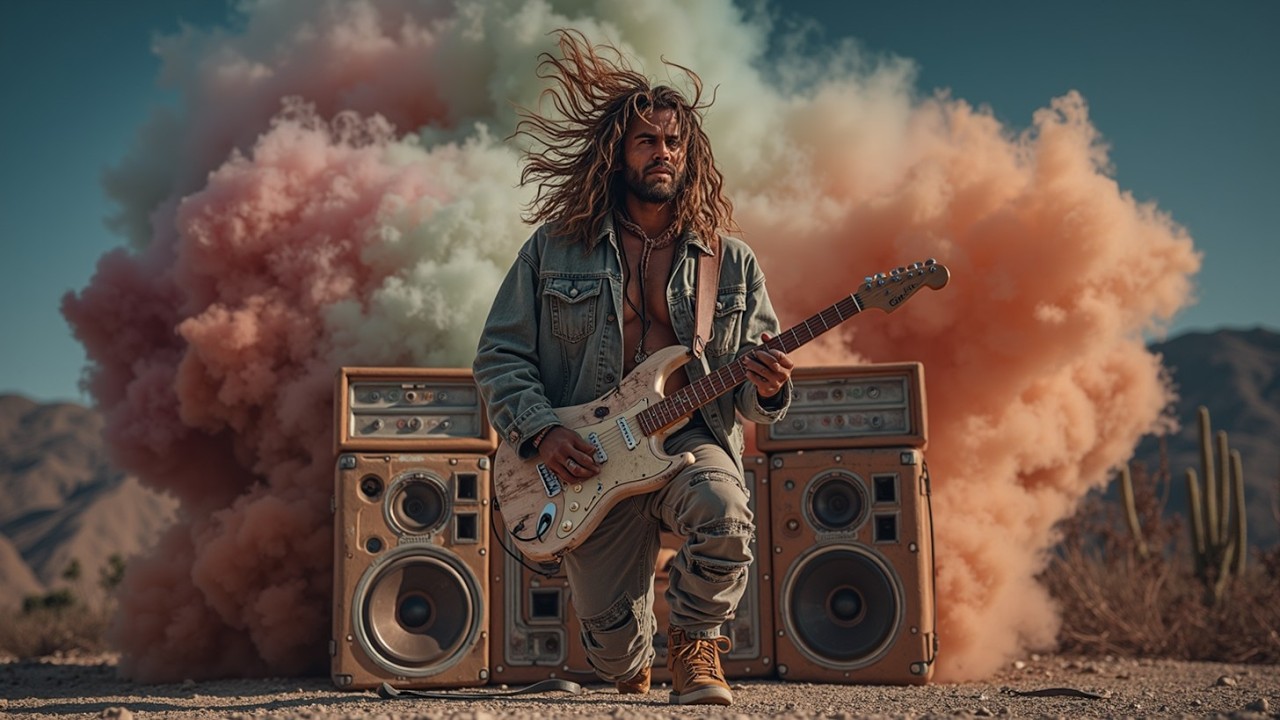 Stoner Psychedelic Rock Jams ~ Hypnotic Desert Grooves Instrumental
