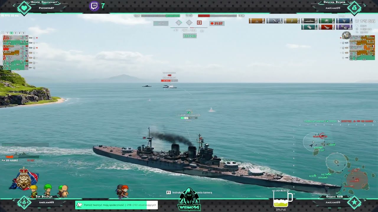 Tirpitz - poszedł na yolo #PUB #WoWs #WorldOfWarships