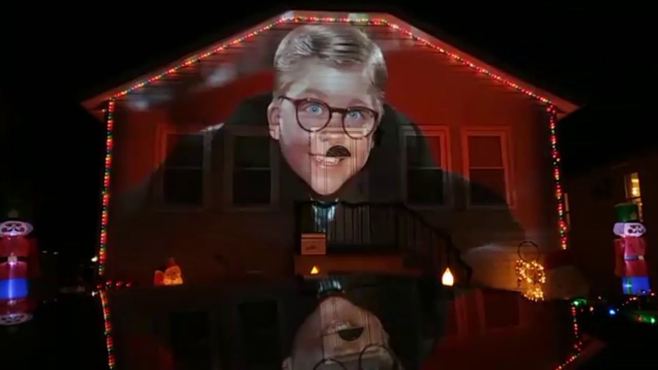 2017 Christmas Light and Projector Show!