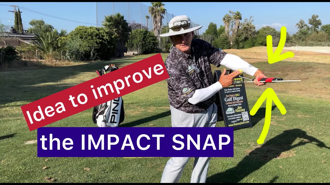 Idea to improve the IMPACT SNAP golf aid device