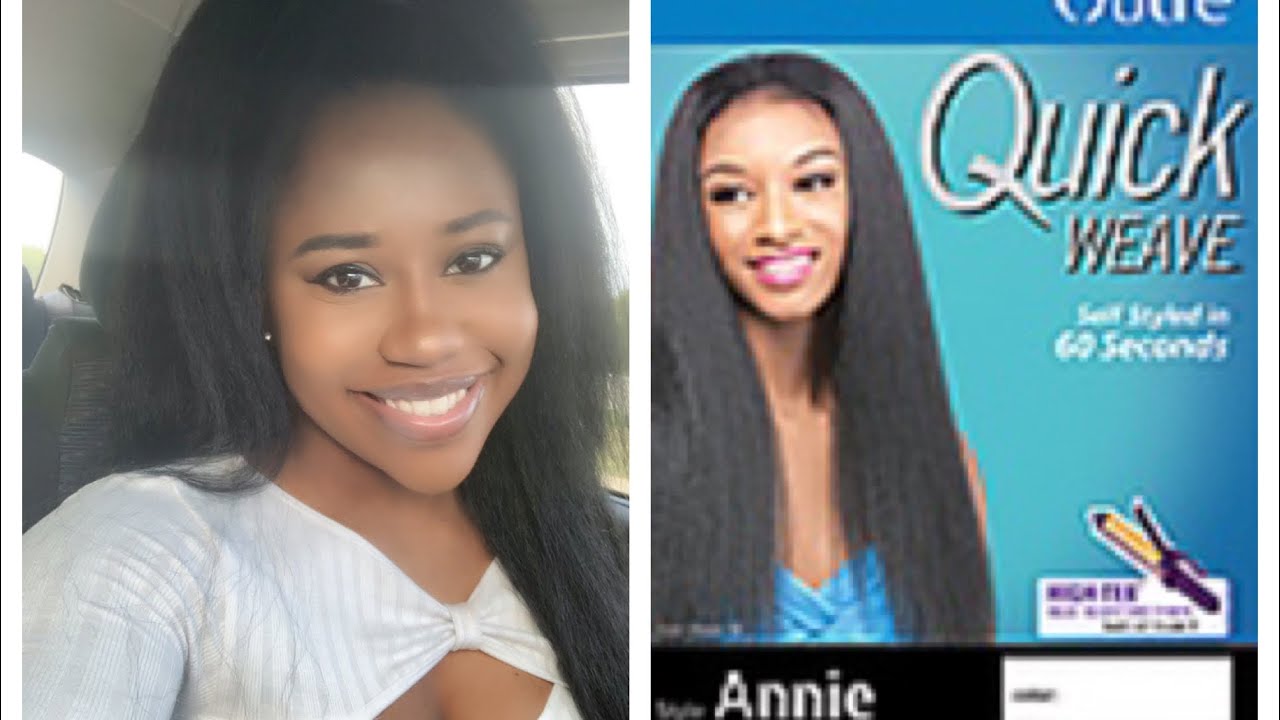 Most natural half wig ever!|Outre Quick weave Annie